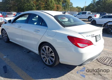 2018 Mercedes-Benz Cla 250 from USA, damaged, VIN WDDSJ4EB5JN567922